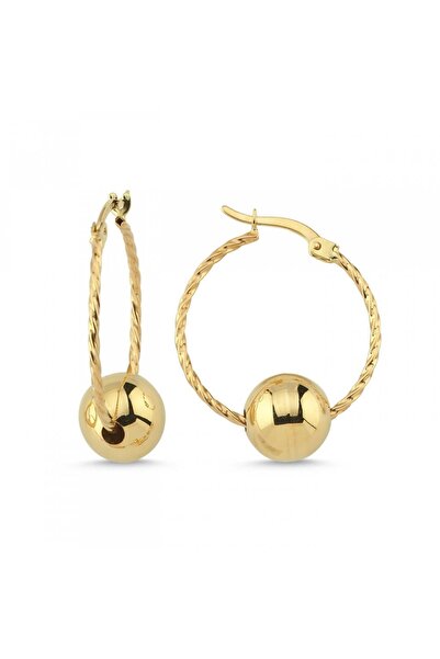 Koçak 14 Ayar Burma Halka Küpe