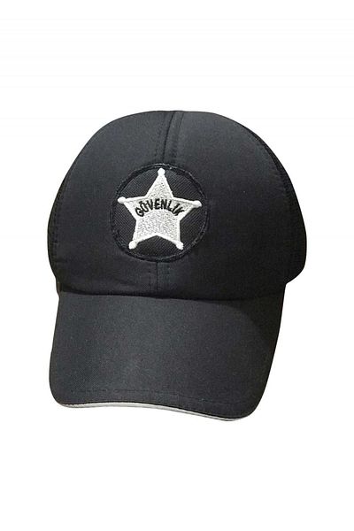 Safari Avm Black Safety Hat Reflective