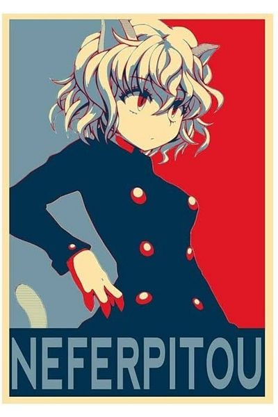 animeandyourworld Neferpitou Notebook 1 Piece Special Design A4 Size 21*29 Cm Wired Striped Large Size Notebook