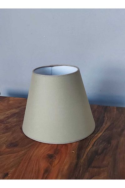 kho military design 12x20 Cm Khaki Fabric Lampshade Hat