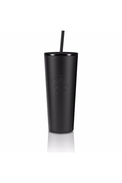 Starbucks Siyah Pipetli Termos 710 Ml