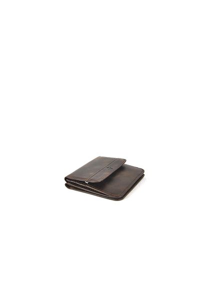 Eminsa Men's Brown Crazy Leather Small Wallet