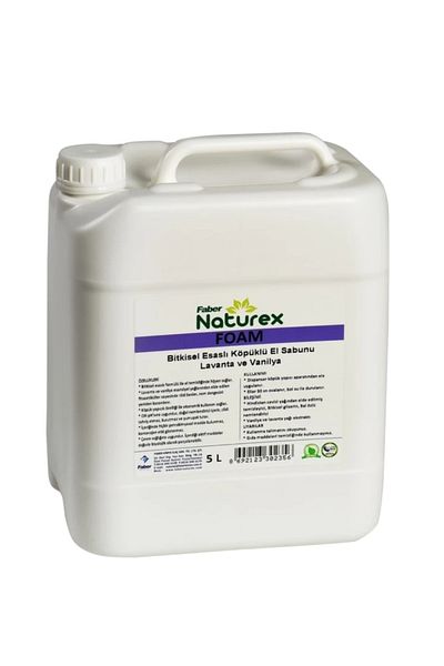 Naturex X Lavender Vanilla Scented Herbal Foam Hand Soap 5lt