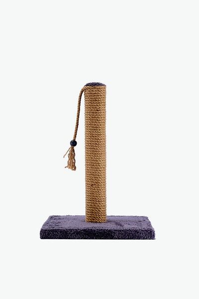 sempatii Anthracite Wooden Pole Cat Scratching