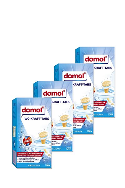 DOMOL Tuvalet Temizleyici Wc Kapsülü 16x25 gr 4 Adet