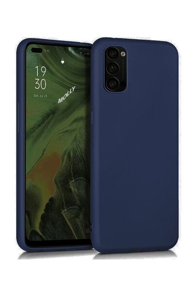 Molly جراب سيليكون غير لامع متوافق مع هاتف اوبو رينو 4