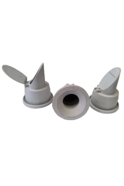 Turkuaz Kuriş Five Pieces Kuriş Petcock Adapter Gasket Ø50 Sink Evaporator Odor Preventer