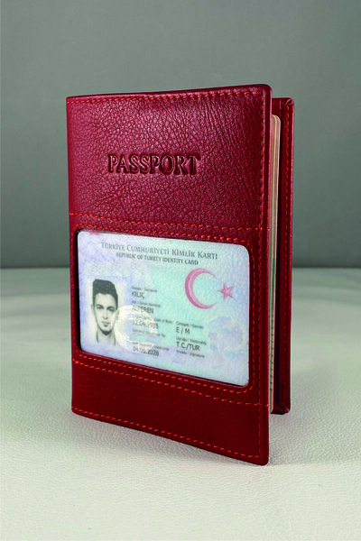 ROKA COLLECTİON Hakiki Deri Pasaport Kılıfı Pasaportluk