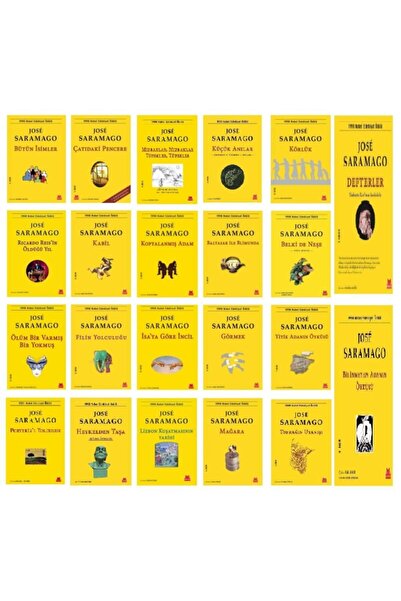 Kırmızı Kedi Yayınevi Jose Saramago Seti 22 Kitap