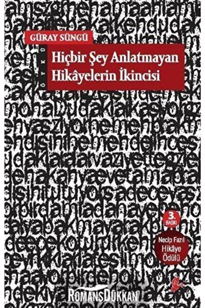Okur Kitaplığı Hiçbir Şey Anlatmayan Hikayelerin İkincisi