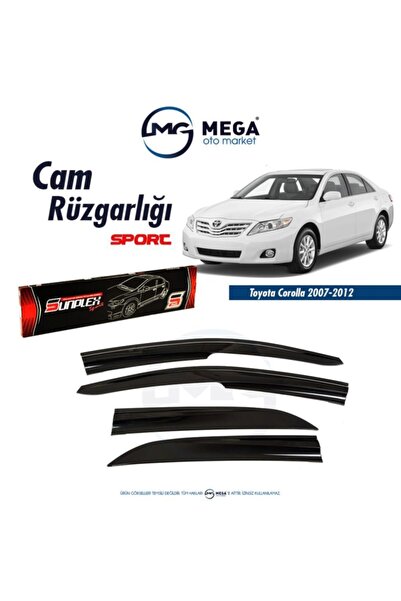 SUNPLEX Toyota Corolla 2007-2012 Arası Mugen Tip Cam Rüzgarlık