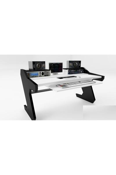 Monodesk Home Edition Stüdyo Masası Parlak Siyah 160 Cm