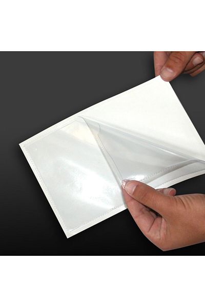 Aso Medya Plastic Adhesive Plastic Pocket 22×16 Cm (FOR A5) 100 Pieces