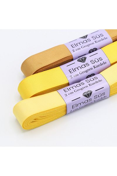 E Elmas Κορδέλα Grosgrain 3 Τεμάχια 2 cm 10 m