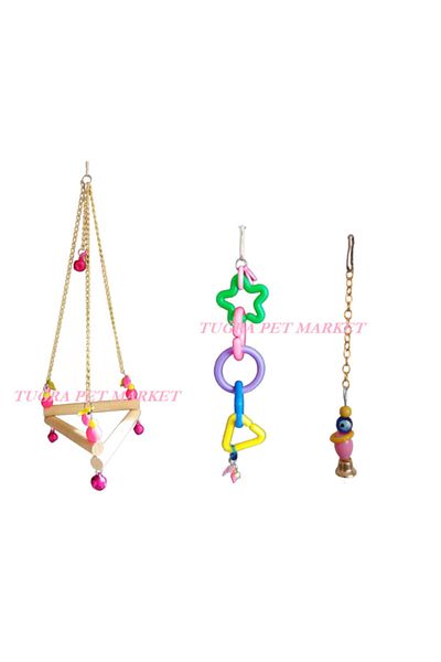 TUĞRA PET MARKET Tuğra Pet Market Bird Toy Set