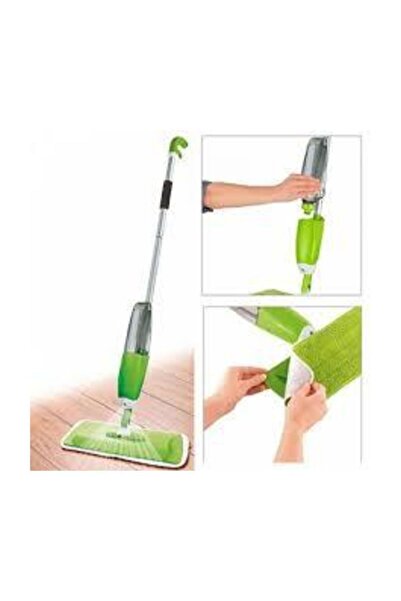 Spring Water Sprey Mop 300cc Su Hazneli Pratik Temizlik +1yedek Mop