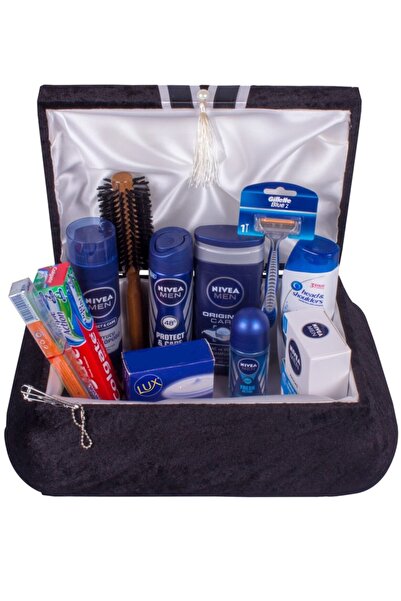 Nivea Damat Sandıklı 13 Parça Traş Hediye Bohça Seti