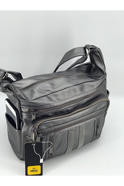 MEGA ÇANTA Women's Gray Messenger Bag