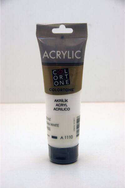 Klasik Akrilik Boya 120 Ml A 8110 - A 1110 Beyaz / Tıtan Whıte