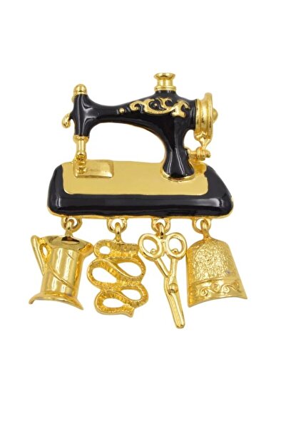 Esra Pamir Dikiş Makinası Broş