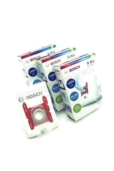 Bosch Type G - All Electric 3-piece Vacuum Cleaner Dust Bag Set