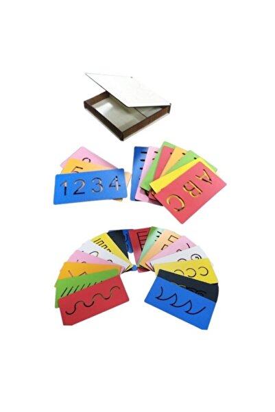 eryatex مجموعة تعليمية للرسم الخشبي المكونة من 22 قطعة للأطفال من سن 2 إلى 7 ...