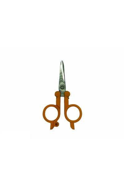 OzanTuhafiye Folding Scissors Orange