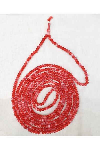 Çağrı 500 de bucăți de 10 Mm Zikir Rosary roșu și alb 1 bucată