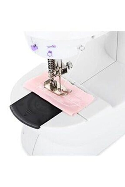 Genel Markalar Pedallı Kolay Profesyonel Mini Dikiş Makinesi Sewıng Mach Sm202a Elektrikli Pedallı Kolay Mini Dikiş