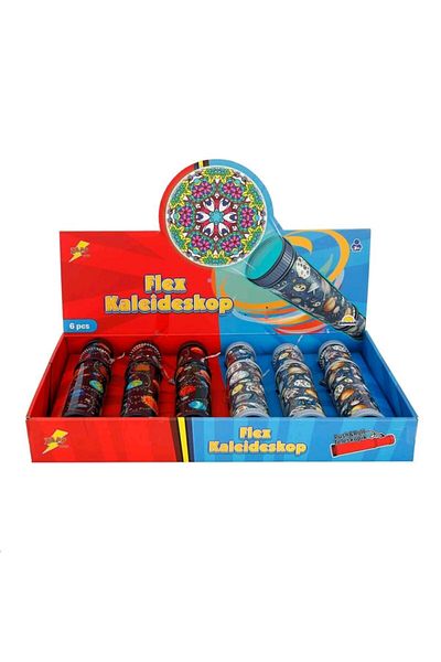 Sunman Flex Kaleidoscope 31.5 cm - Metal Flower Binoculars