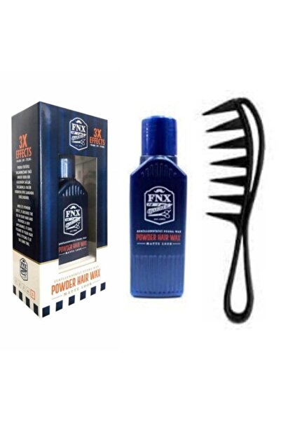 Fonex Barber Matte Look Mat Görünüm Pudra Wax 20 Gr + Şekil Tarak Şet Takımlı