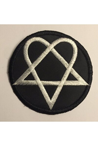 StüdyoÜmitTişört Him Beyaz Logo Patch Peç Arma Ve Kot Yamaları