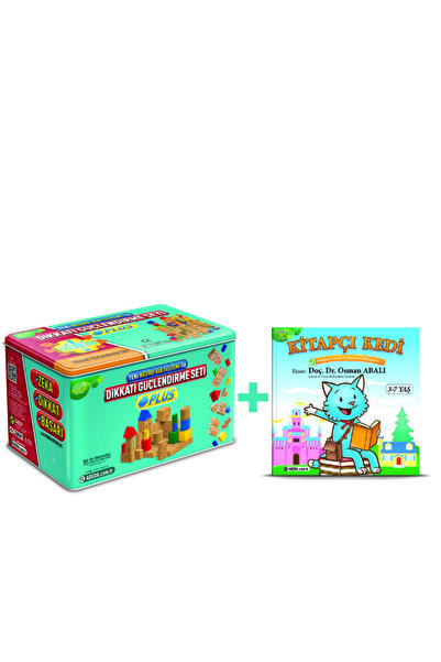 Adeda Yayınları Adeda Dikkati Güçlendirme Seti Dgs Plus 3 Yaş + Kitapçı Kedi