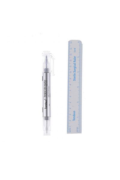 YMR Microblading Permanent Makeup Eyebrow Measurement and Marking Pen