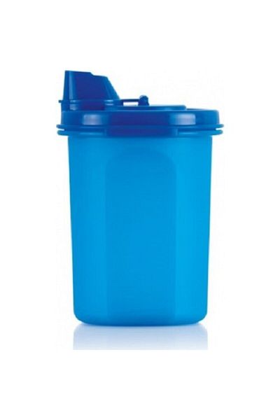 Tupperware Blue Oval Olive Oil 440 ml