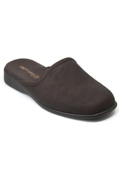 Ceyo Men's Brown Winter Slippers Renon-4