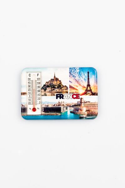Dünyadan Hediyeler Fransa Temalı Dereceli Magnet