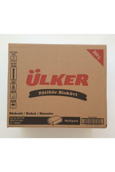 Ülker بسكويت بيتي بيور 800 جرام 6 عبوات 6 جرام