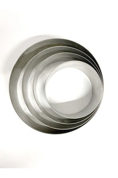 intime endüstriyel mutfak 4 Pieces Cake Circle 10 Cm
