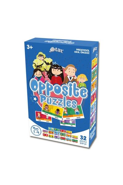 Redka Star 32 Piece Puzzle Opposite Puzzles English Age 1-4