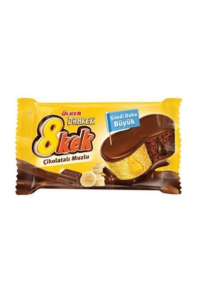 Ülker Ulker Dankek 8 Cake Chocolate Banana 55Gr