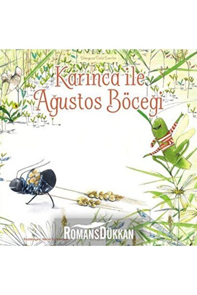 1001 Çiçek Kitaplar Karınca Ile Ağustos Böceği