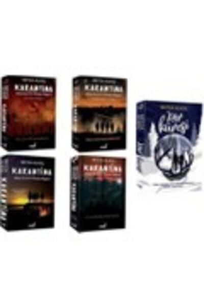 İNDİGO Karantina Serisi 4'lü Set Ve Kar Küresi Kitabı - 5 Kitap