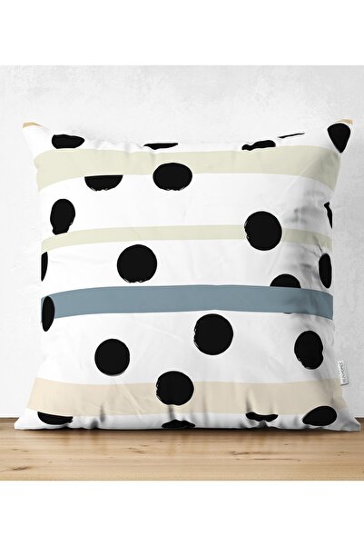 Realhomes Digitalno štampana moderna navlaka za jastuk sa polka dot uzorkom n...