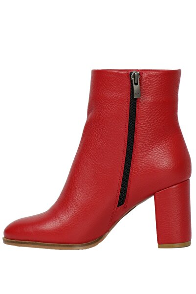 OZ DOROTHY Kadın Kırmızı Hakiki Deri Bot