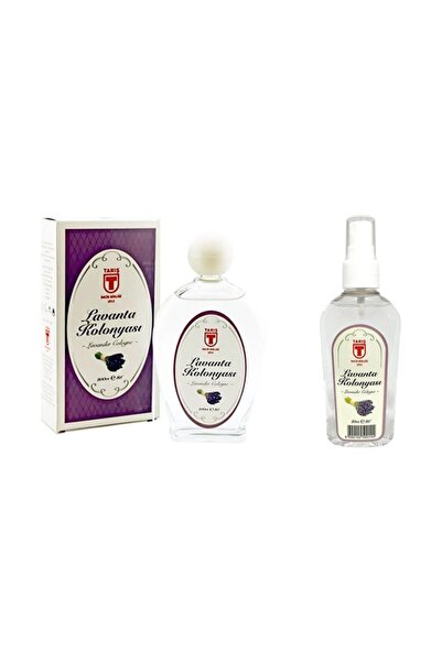Tariş Tari?ş Cam Şi?şe Lavanta Kolonyası 200 Ml Ve Sprey Lavanta Kolonyasi 80...