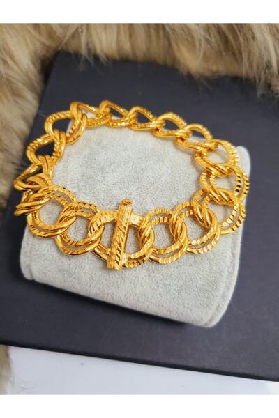 barisiva gold 22 Ayar Altın Kaplama Bileklik