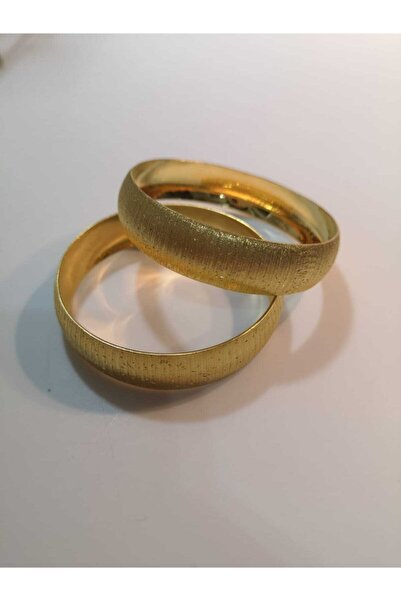 Estakıaccessory 22 Ayar Altın Kaplama -Imitasyon Simli Model Bilezik