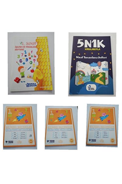 Curious&Genius 1. Sınıf Pat İşlem Ve Problem Defteri