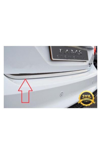 FAMS OTO AKSESUAR Skoda Octavia A5 Krom Alt Bagaj Çıtası 2004-2008 P, Çelik